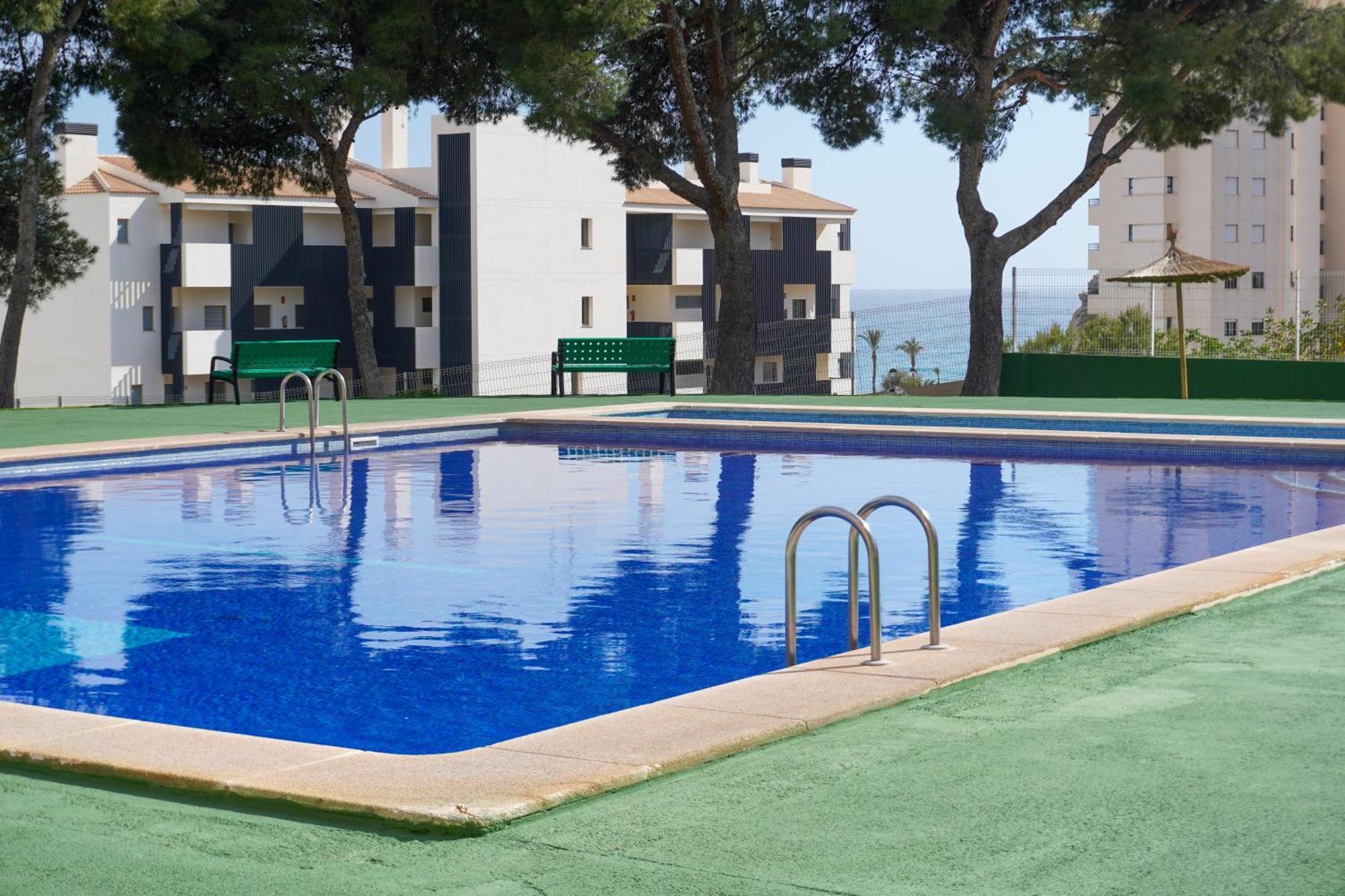 Apartamento Con Piscina En Villajoyosa By Bebalmy Luaran gambar